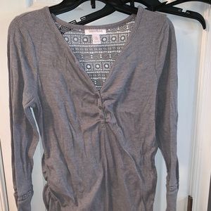Motherhood gray long sleeve